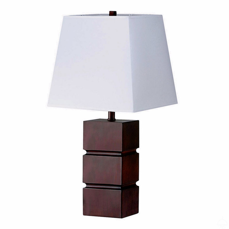 Lampe de table haute en polyrésine 27,5 "