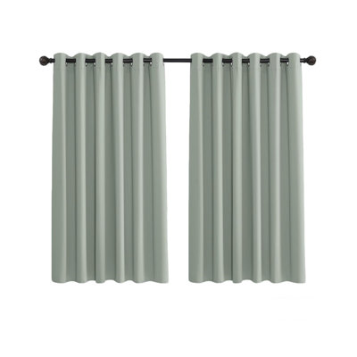 Blackout Curtains 90 x 54 Inch Extra Wide Drapes for Window Treatment, 2 Panels