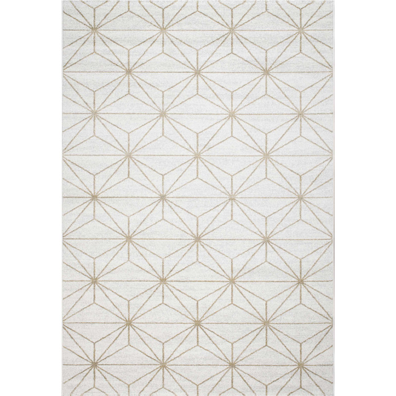 Geometric 133cm X 195cm Area Rug