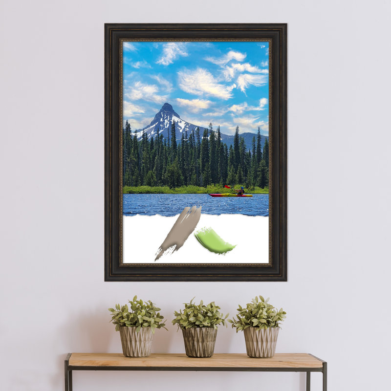 Edric Black Single Picture Frame, 24" W x 36" H