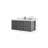 Roswell Floating 42'' Single Bathroom Vanity with Quartz Top-101509264