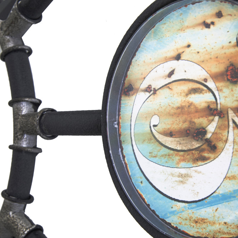 Pless Metal Wall Clock