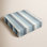Striped Outdoor Lounge Chair Cushion