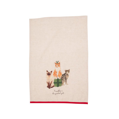 Friendship Cats Pet Lovers Towel