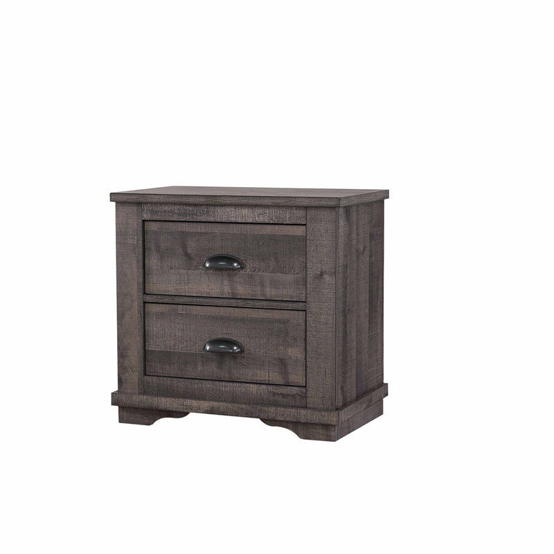 Table de chevet Modern Elegance, Gris