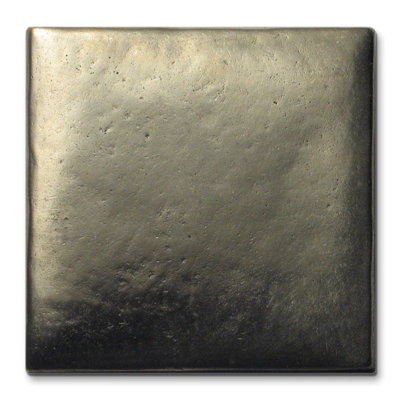 Cabochon 3 in. x 3 in. Bronze and Metal Decorative Tile Insert