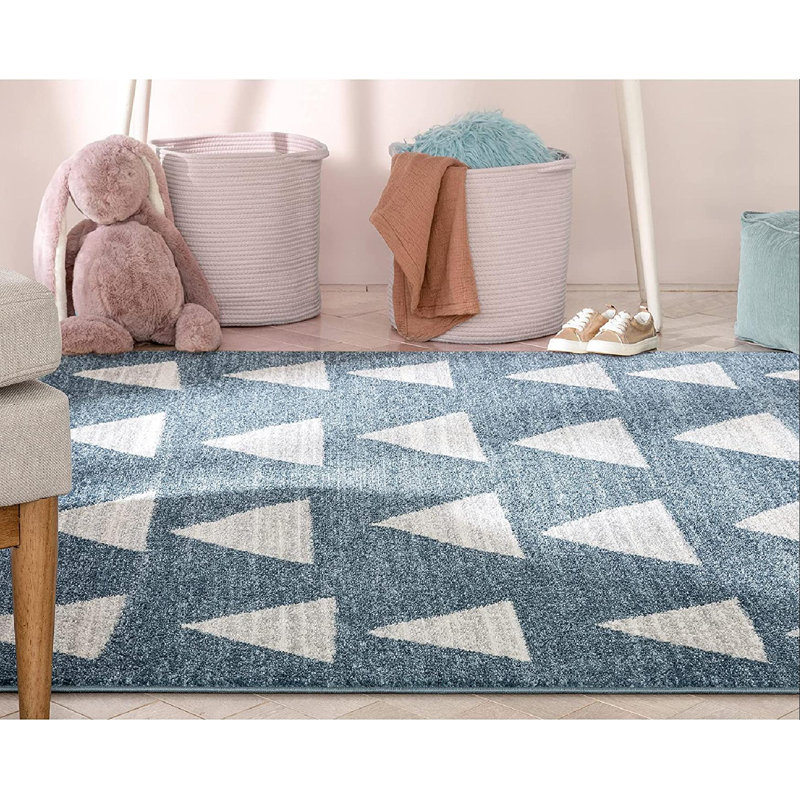 Geometric Indoor Rug, Runner 2'7" x 9'10"