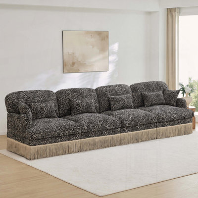 Canapé 4 places en chenille Comfy