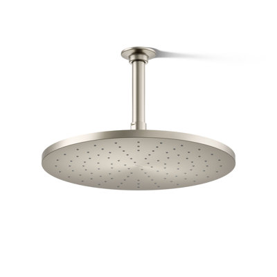 Contemporary Round 12" Rainhead with Katalyst Air-Induction Spray, 2.5 Gpm