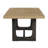 Caramel And Cocoa Trestle Dining Table