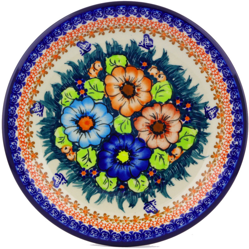Polish Pottery 10" Dinner Plate