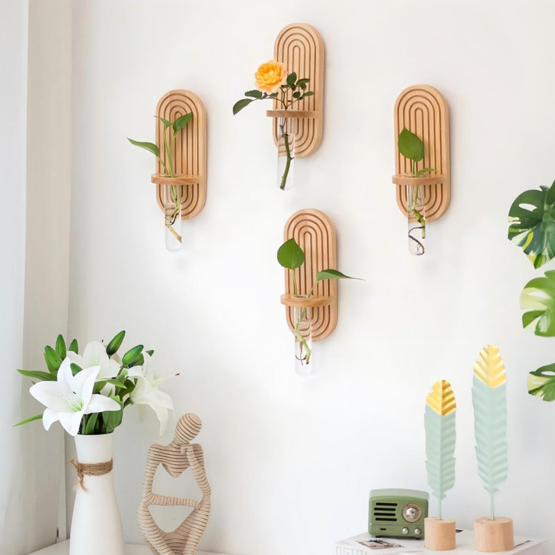 Rustic Wall Planter Set Of 4