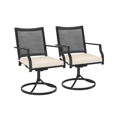 Fauteuil de salle à manger avec coussin Cambrea