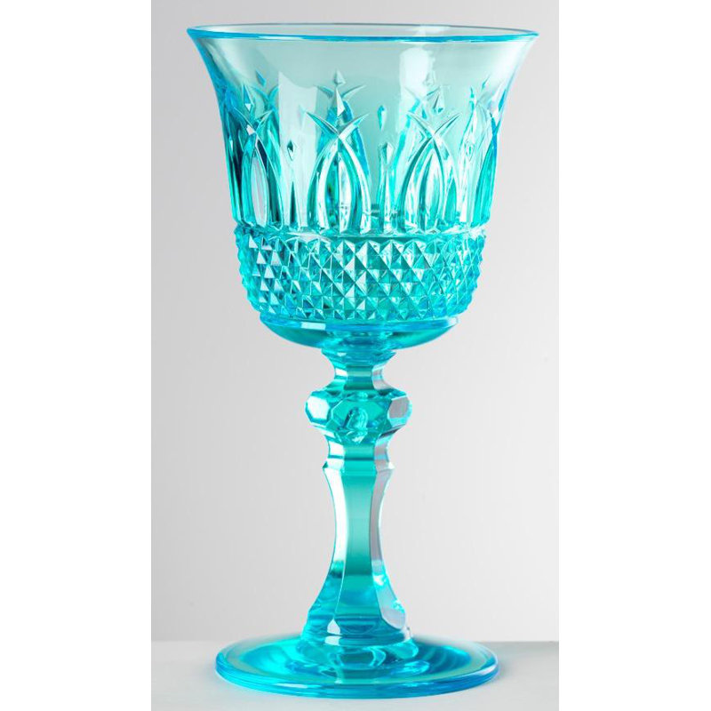 Italia Goblet, Turquoise