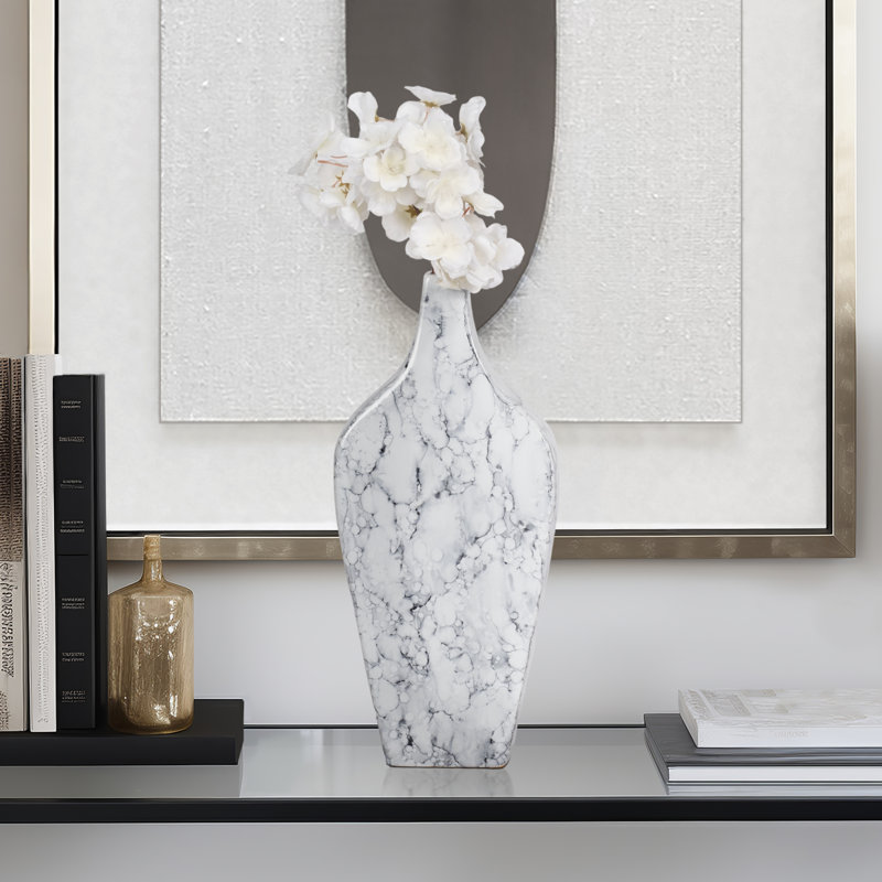 Vase Karlin, H 15 po x l 7 po x P 7 po