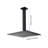 Rainfall Shower Head - Matte Black, Stainless Steel With Stable Water For Bathroom Rain Black Steel, Saving Self-Cleaning Nozzle-120920741