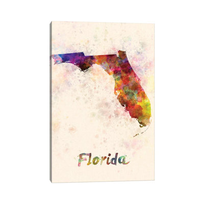 Florida by Paul Rommer - Wrapped Canvas Print