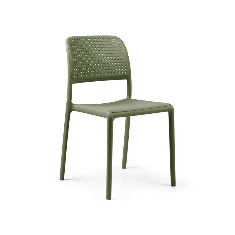 Bora Outdoor Dining Side Chair, Agave