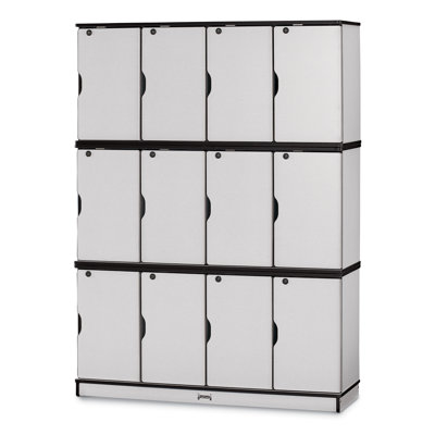 Rainbow Accents Stacking Lockable Lockers