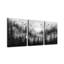 Black And White Wall Paintings - Canvas Wall Art For Living Room, Bedroom, Modern Office - Misty Forest Landscape Abstract Wall Pictures - Home Decor