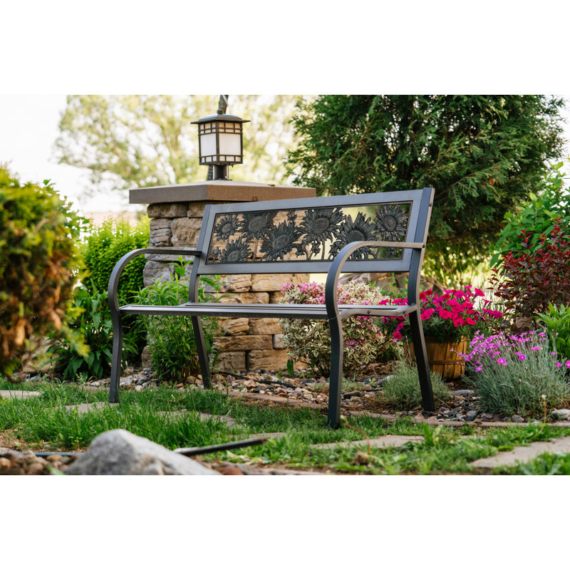 Banc de parc en acier Anoesti