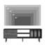 TV Stand Aiyaan for TVs up to 70