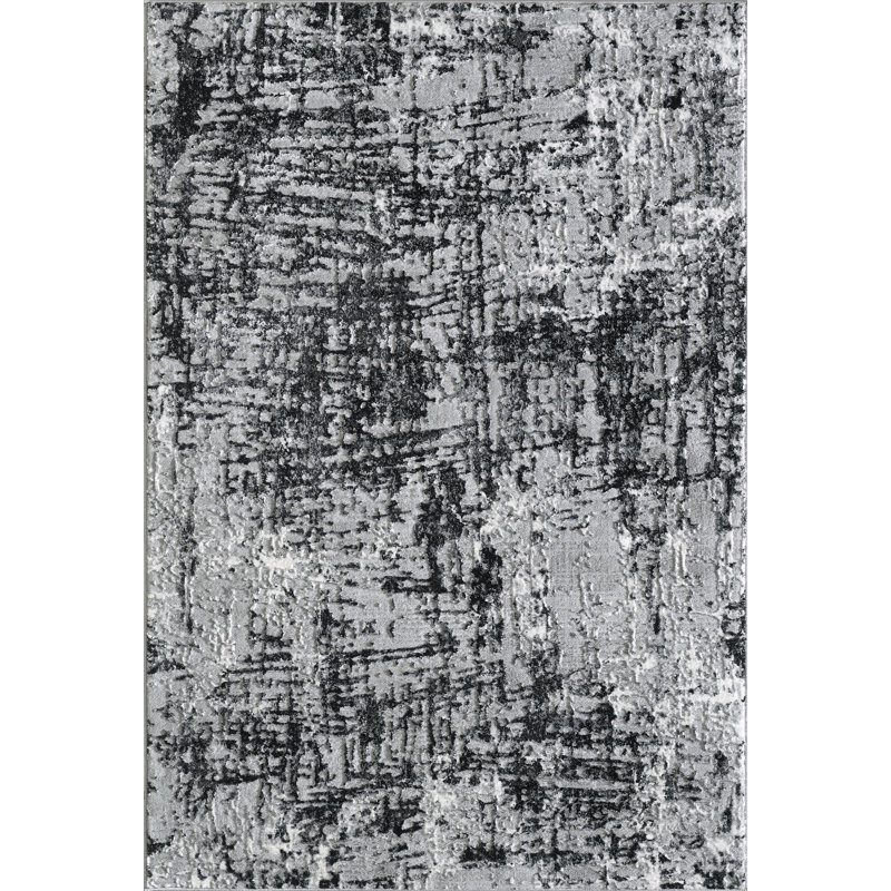 Santangelo Abstract Area Rug, Rectangle 60 x 110cm