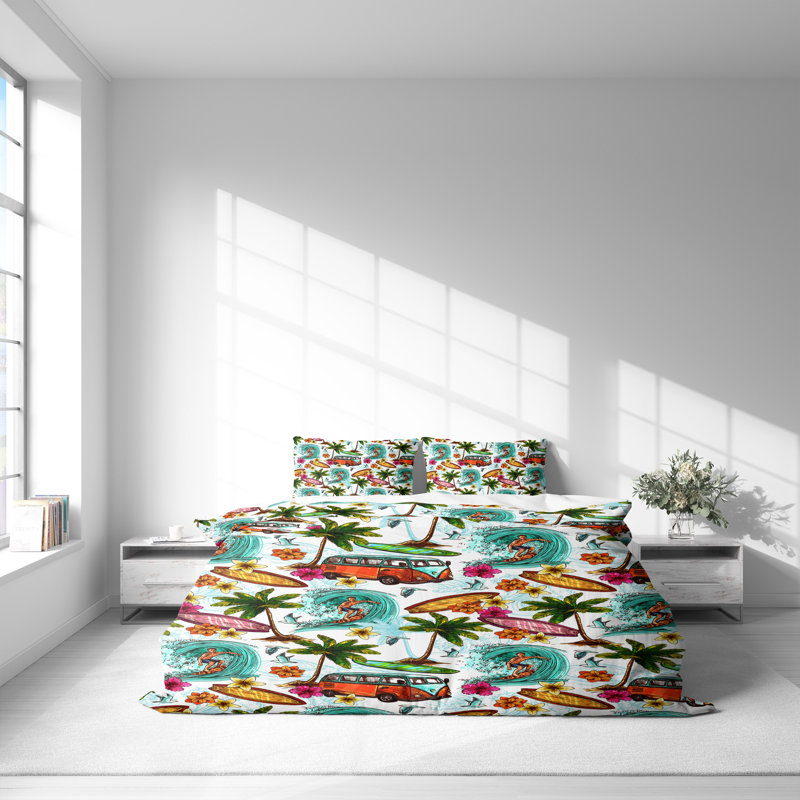 Abstract Duvet Cover, Queen Duvet Cover + 2 Standard Shams
