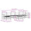 Wicker 7 - Person Garden Lounge Set