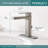 Xander Single-Hole Single-handle Bathroom Faucet with Drain Assembly-27474953
