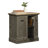 Utility Stand, Brown finish
