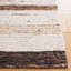 Tapis brun / beige fait à la main Grabowski Pafford-969378358