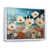 Cadre flottant blanc