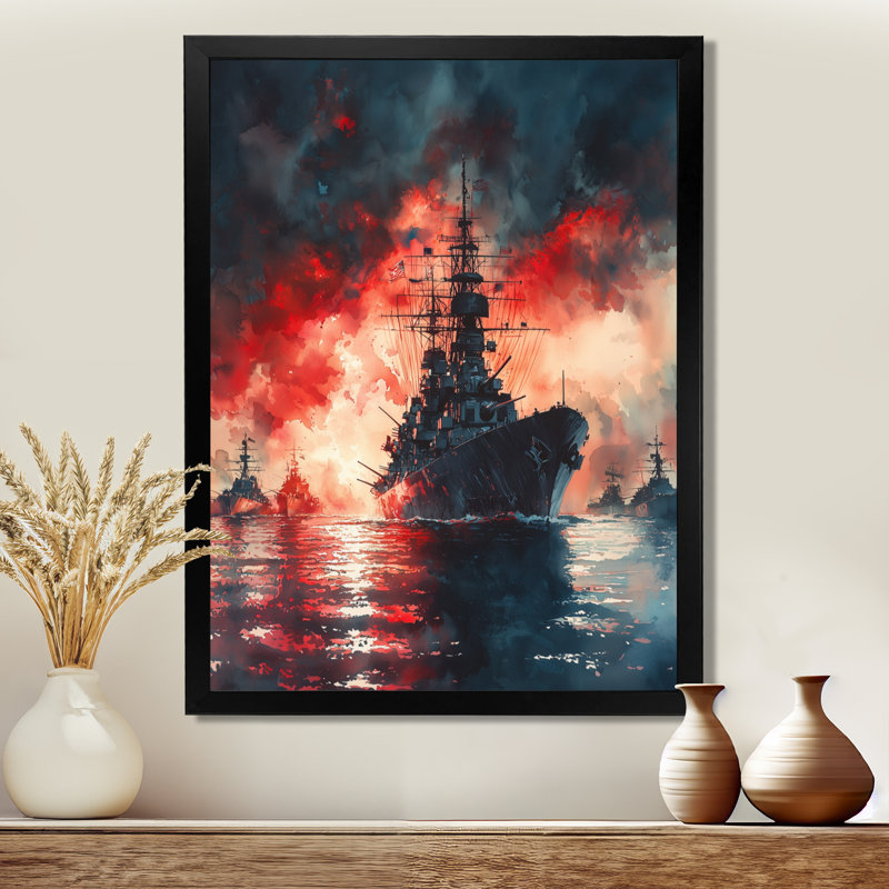 Alondria - paysages, reproduction d'art sur toile, H 20 po x l 12 po, Reproduction encadrée d'une seule photo, Noir