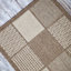 Non Slip Rug Flat Weave Check Kitchen Living Room Carpet-907847360-907847380