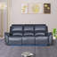 Ensemble de canapé inclinable en cuir Sapphire