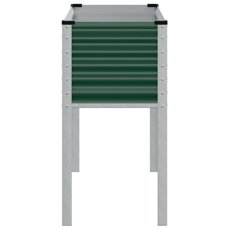 Ankoma Planter Box, 90cm H x 100cm W x 45cm D, Grey