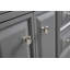 60" Palace Collection Quartz Carrara Cashmere Grey Bathroom Vanity Set With Hardware And F2-0009 Faucets in Chrome Finish-211286540-211286529