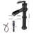 Single-Hole Single-handle Bathroom Faucet with Drain Assembly-48423211