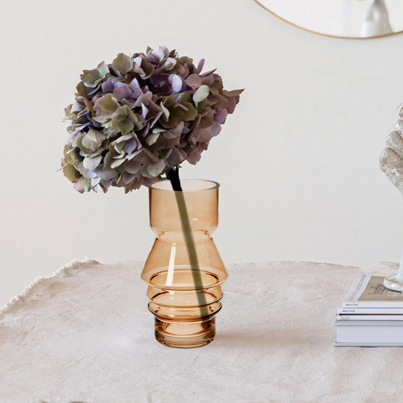 Vase décoratif en verre