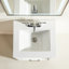 Ensemble de meuble-lavabo simple autoportant 18 po avec 2 poignées entièrement assemblé-656522637