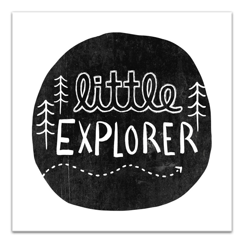 Art sur toile little explorer Manawa, H 16 po x l 16 po x P 1,25 po, Toile tendue