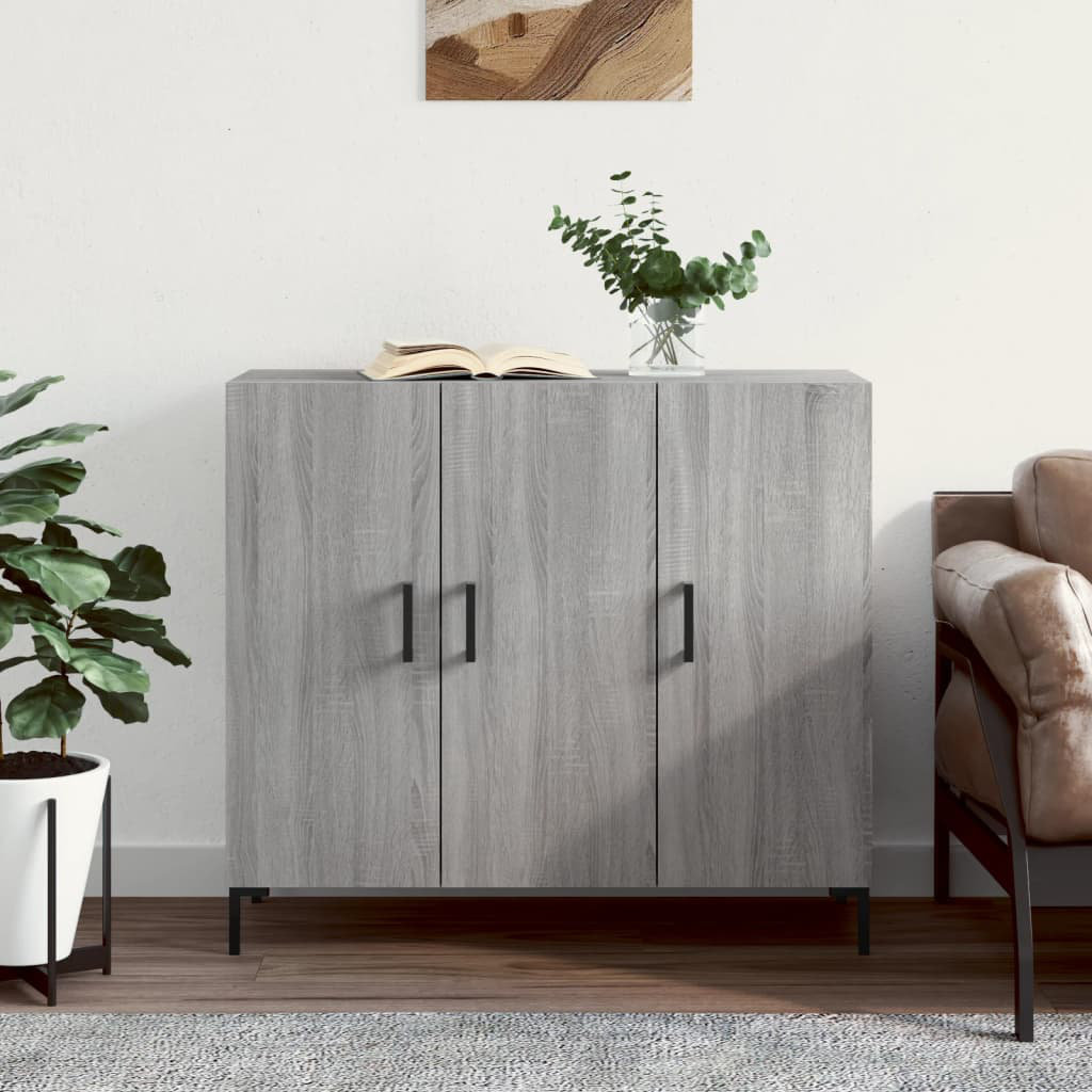 Vidaxl Sideboard 90X34x80 Cm Engineered Wood 301