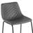 Upholstered Counter Stool with Metal Frame-368227588-339263132