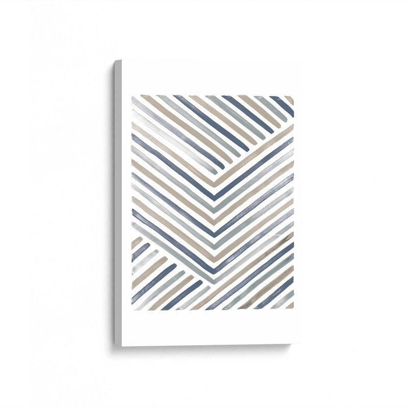 Toile tendue Linear Visions IV, 18 po x 12 po, H 18 po x l 12 po