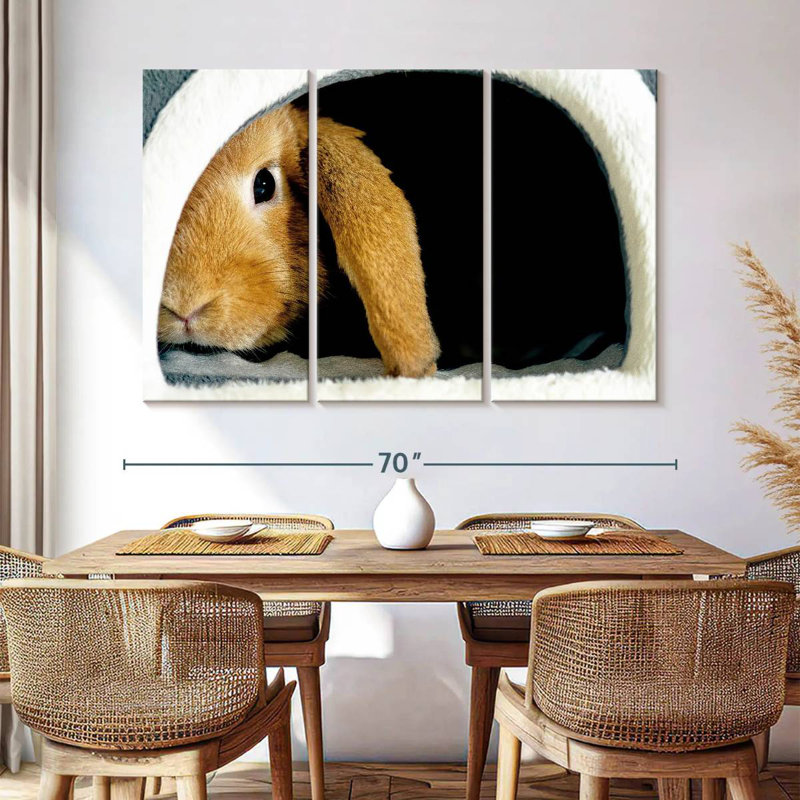 Brampt Rabbit Home, 42" H x 65" W