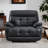 48.43'' Wide Oversized Faux Leather Power Lift Recliner With 8-Point Massage, Lumbar Heat, USB & Type-C Ports(Set Of 2)-1417433395