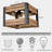Solid Wood Flush Mount
