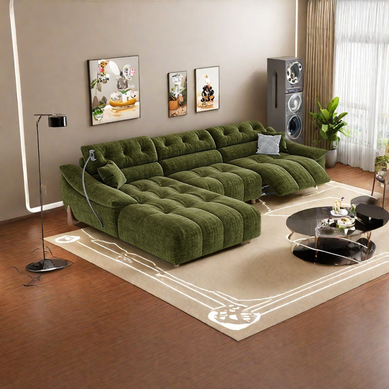 Retro adjustable first-class smart sofa