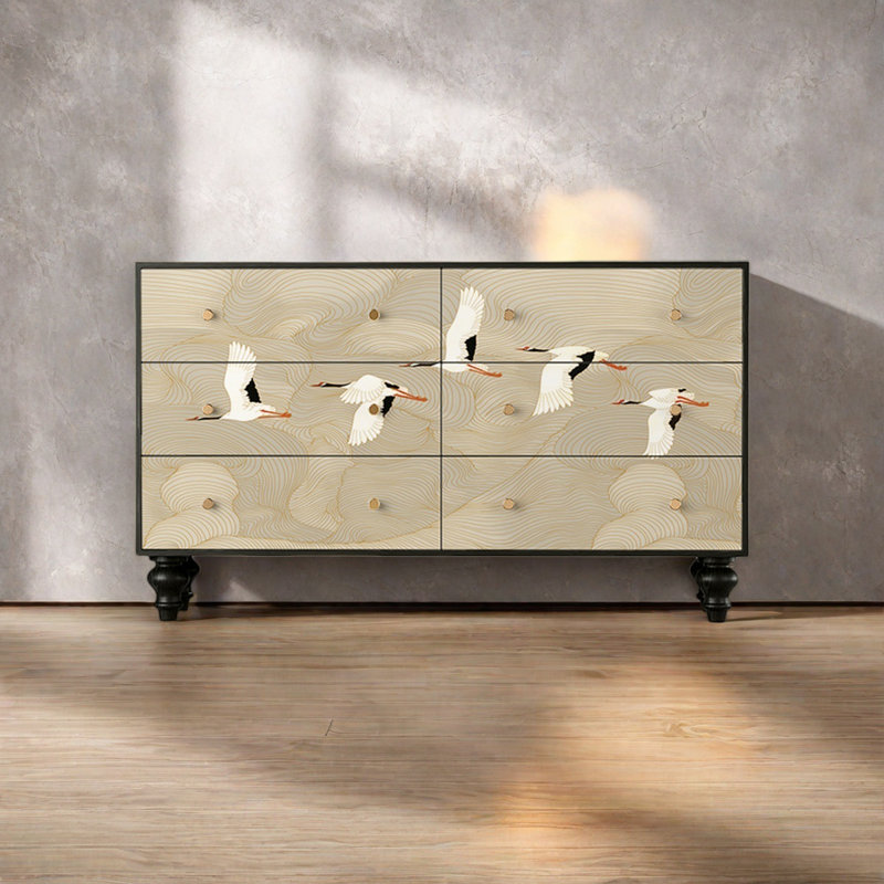 Commode 6 tiroirs Vintage